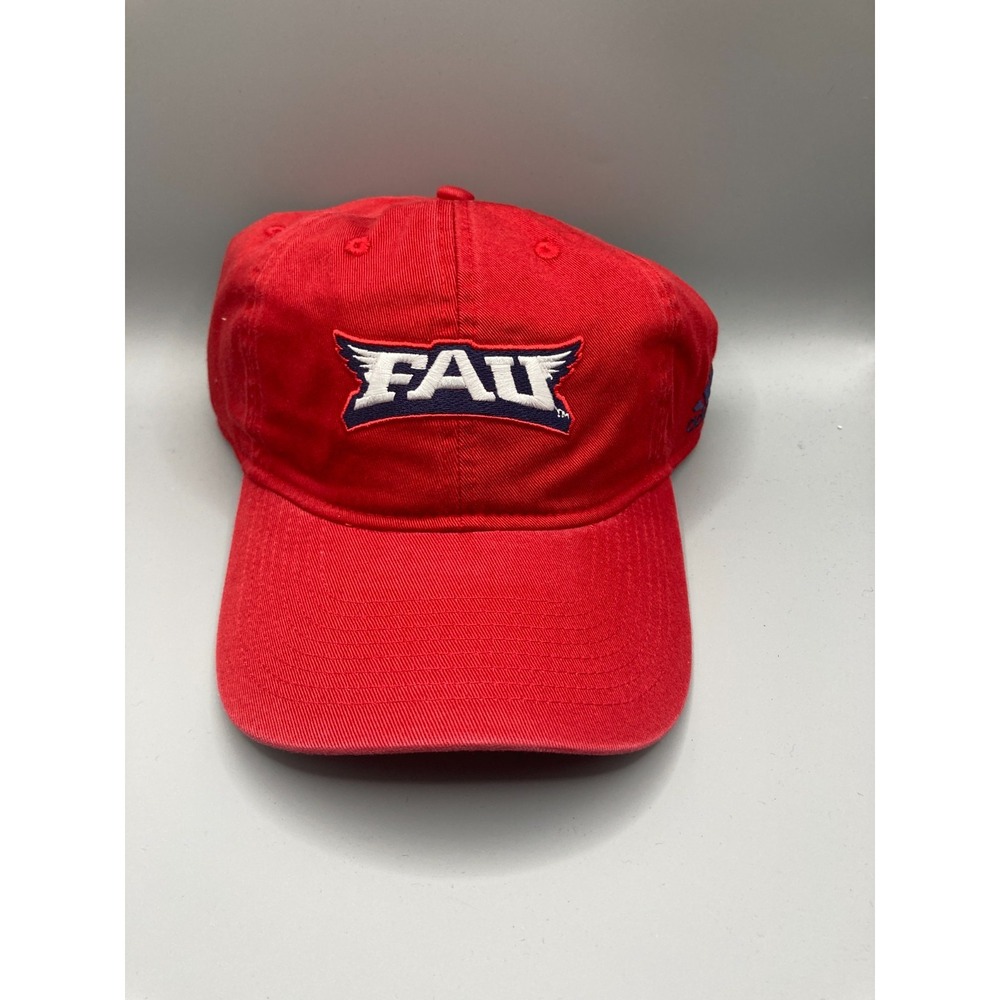 Florida Atlantic Owls FAU Adidas Strapback Hat Cap Red NCAA Basketball NEW